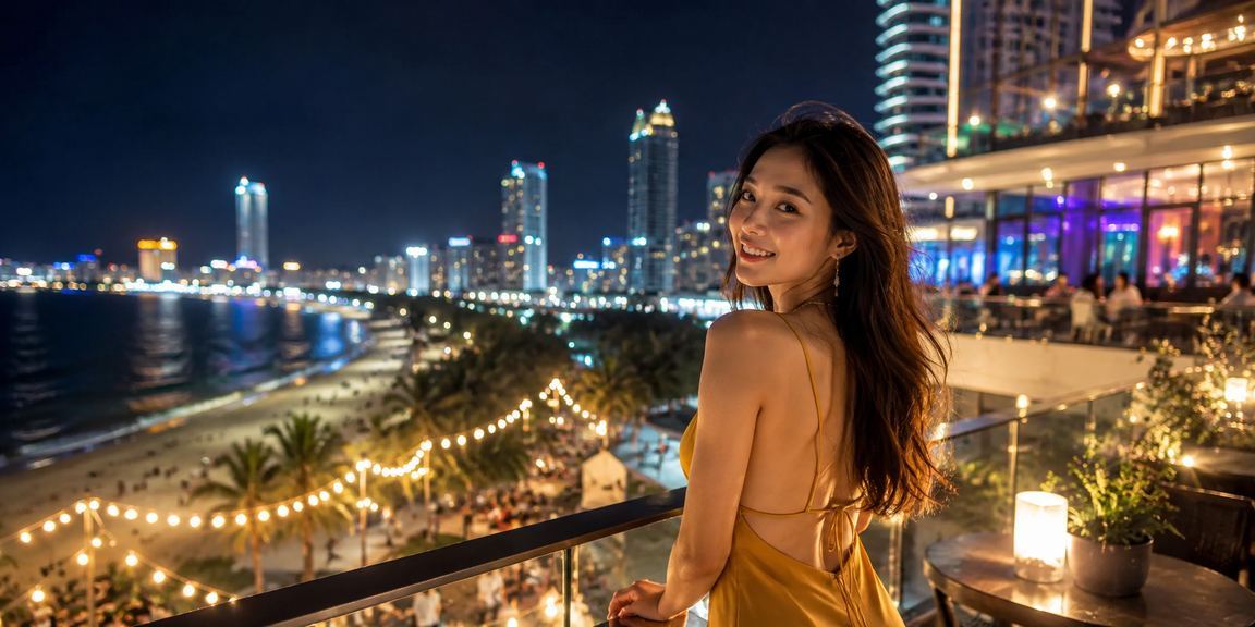 Người dùng tại bãi biển Nha Trang đăng ký tài khoản và nhận bonus
